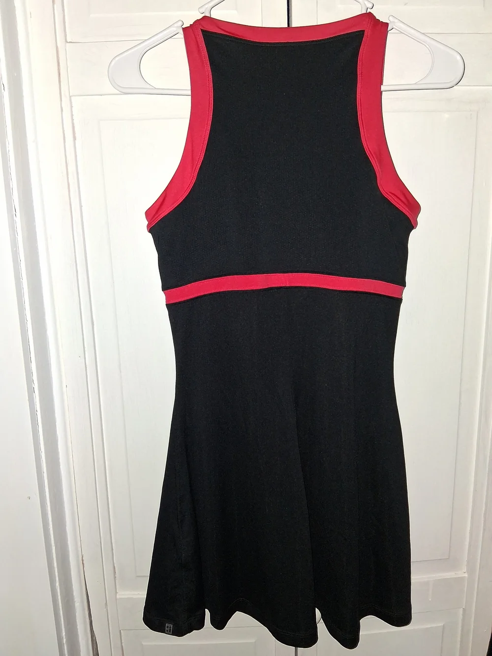 Nike Black Mini Dress with Red Trim